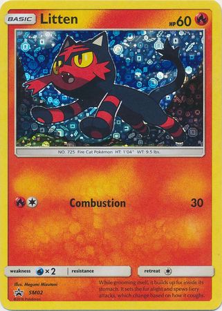 Litten (SM02) (General Mills Promo) [Sun & Moon: Black Star Promos] | Gear Gaming Fayetteville