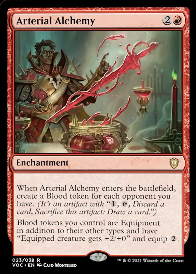 Arterial Alchemy [Innistrad: Crimson Vow Commander] | Gear Gaming Fayetteville