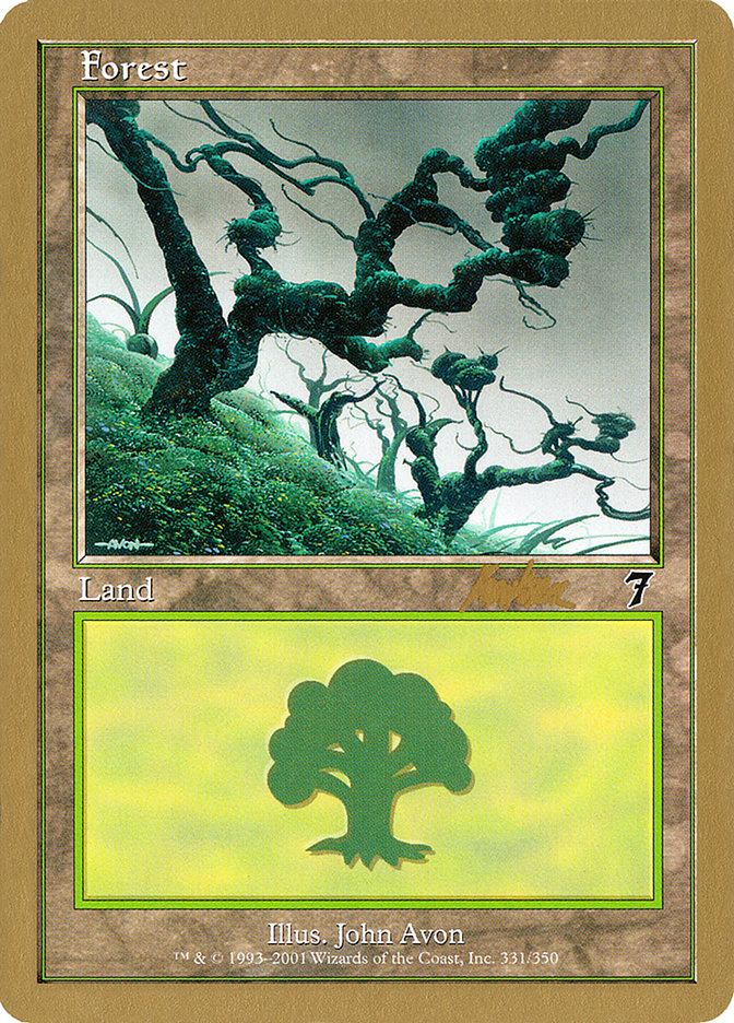 Forest (bk331) (Brian Kibler) [World Championship Decks 2002] | Gear Gaming Fayetteville