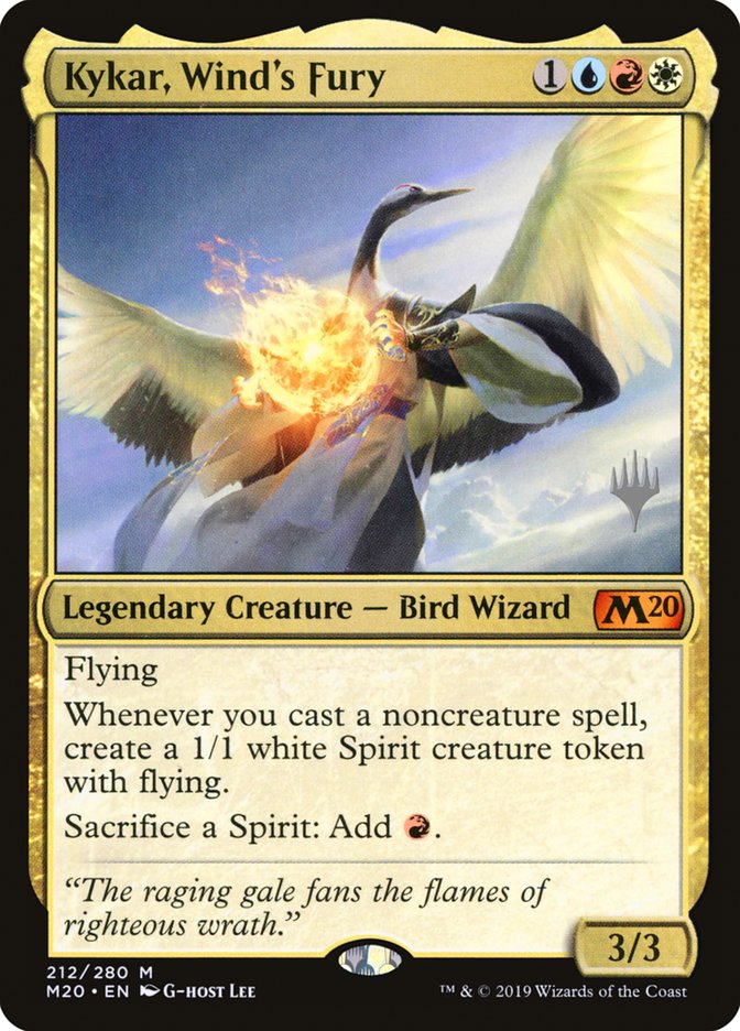 Kykar, Wind's Fury (Promo Pack) [Core Set 2020 Promos] | Gear Gaming Fayetteville