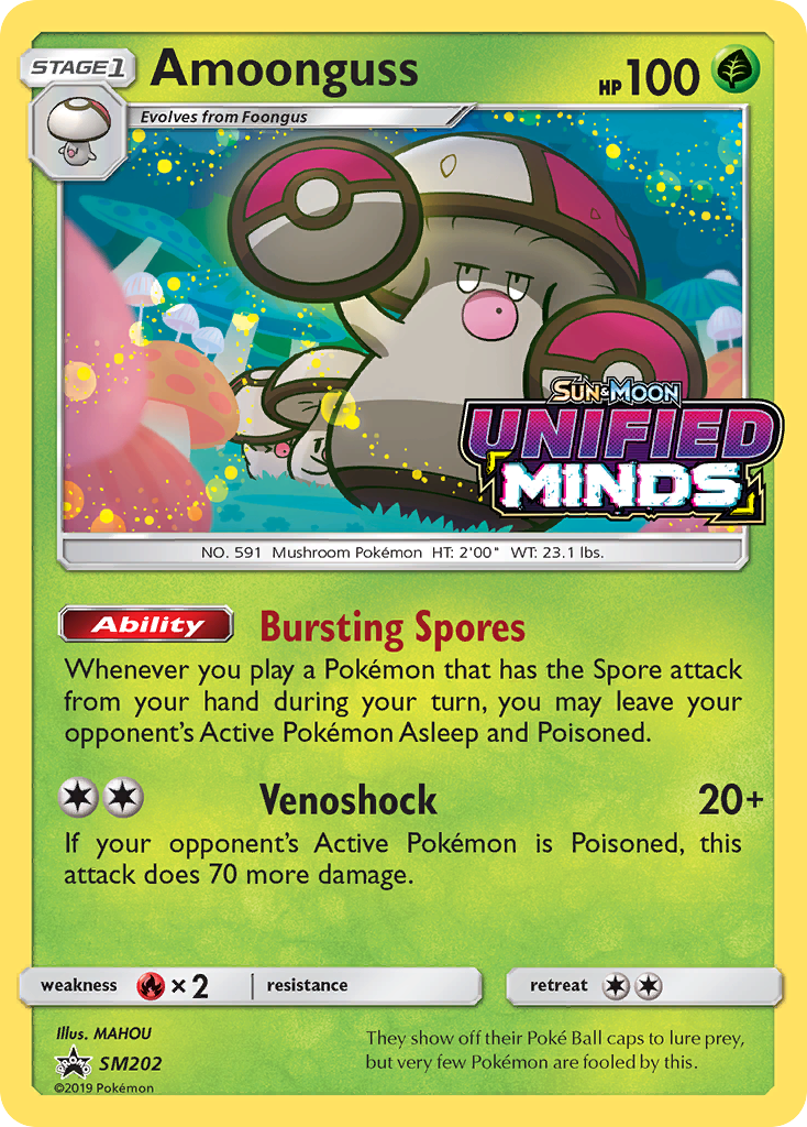 Amoonguss (SM202) [Sun & Moon: Black Star Promos] | Gear Gaming Fayetteville