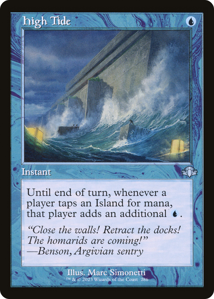 High Tide (Retro) [Dominaria Remastered] | Gear Gaming Fayetteville