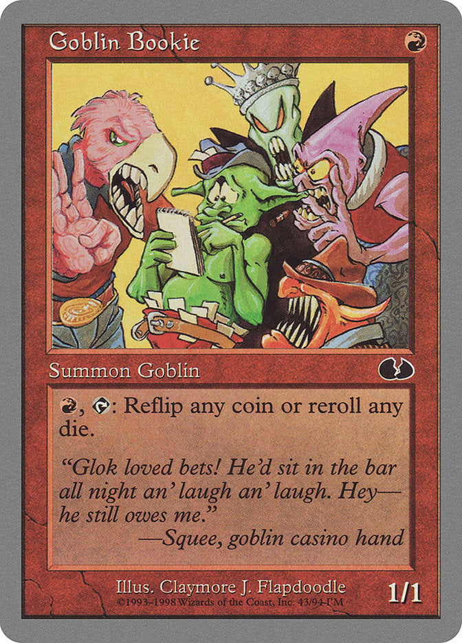 Goblin Bookie [Unglued] | Gear Gaming Fayetteville