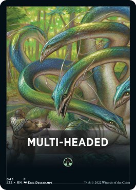 Multi-Headed Theme Card [Jumpstart 2022 Front Cards] | Gear Gaming Fayetteville