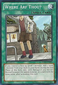 Where Arf Thou? [Return of the Duelist] [REDU-EN062] | Gear Gaming Fayetteville