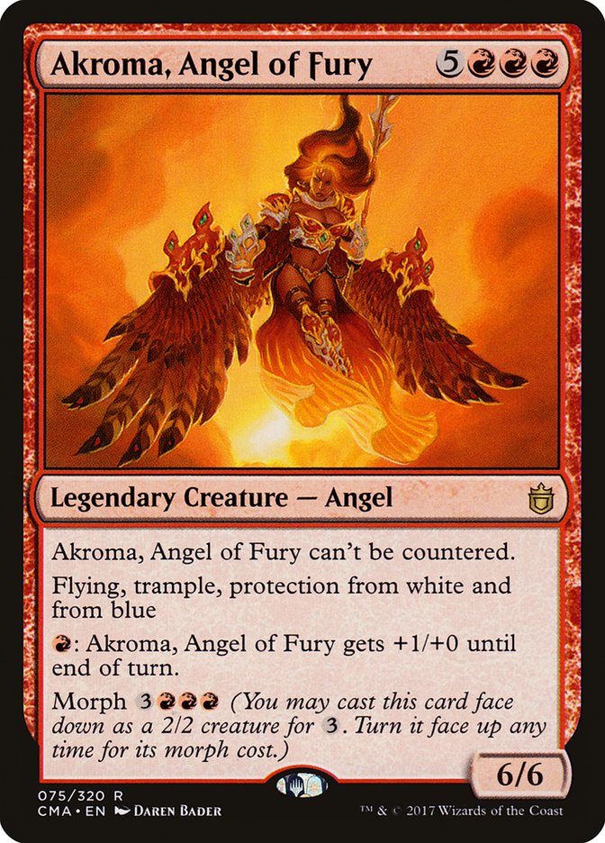 Akroma, Angel of Fury [Commander Anthology] | Gear Gaming Fayetteville