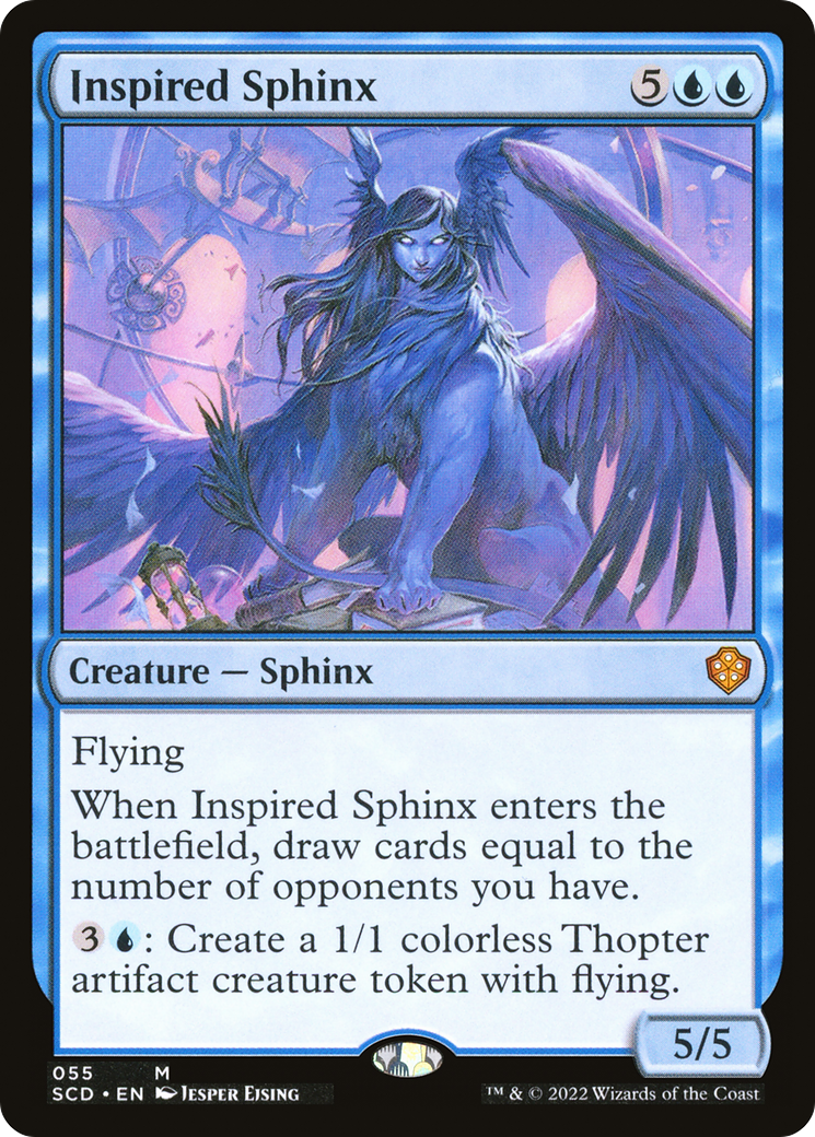 Inspired Sphinx [Starter Commander Decks] | Gear Gaming Fayetteville