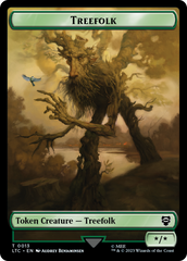 Treefolk // Food Token [The Lord of the Rings: Tales of Middle-Earth Commander Tokens] | Gear Gaming Fayetteville