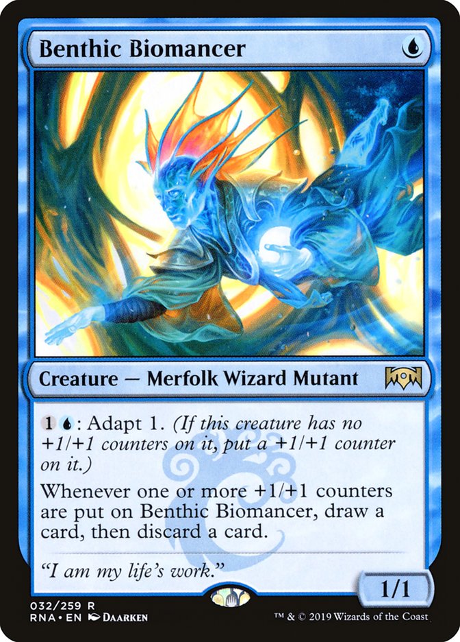 Benthic Biomancer [Ravnica Allegiance] | Gear Gaming Fayetteville