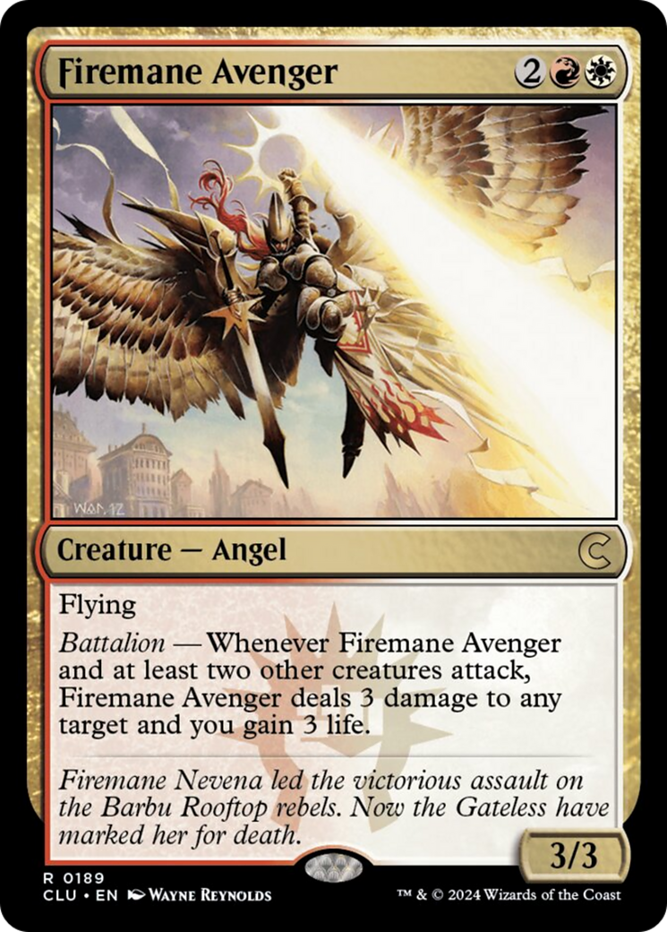 Firemane Avenger [Ravnica: Clue Edition] | Gear Gaming Fayetteville