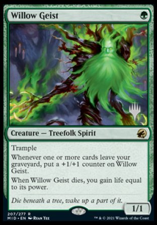 Willow Geist (Promo Pack) [Innistrad: Midnight Hunt Promos] | Gear Gaming Fayetteville