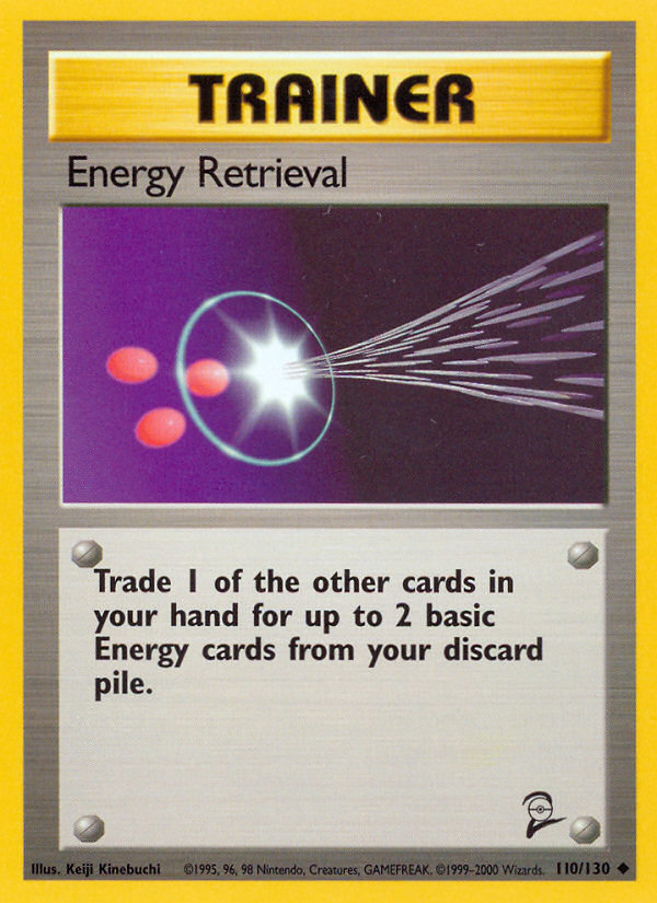 Energy Retrieval (110/130) [Base Set 2] | Gear Gaming Fayetteville