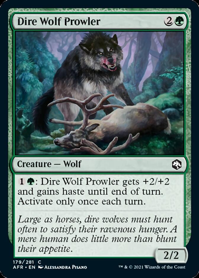 Dire Wolf Prowler [Dungeons & Dragons: Adventures in the Forgotten Realms] | Gear Gaming Fayetteville