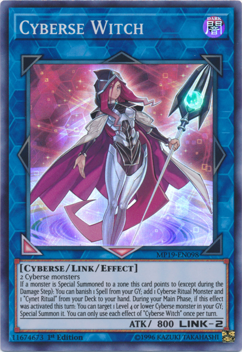 Cyberse Witch [MP19-EN098] Super Rare | Gear Gaming Fayetteville