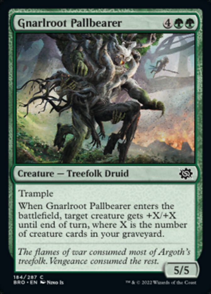 Gnarlroot Pallbearer [The Brothers' War] | Gear Gaming Fayetteville