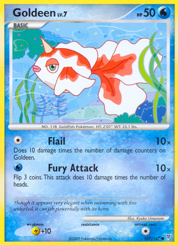 Goldeen (107/147) [Platinum: Supreme Victors] | Gear Gaming Fayetteville