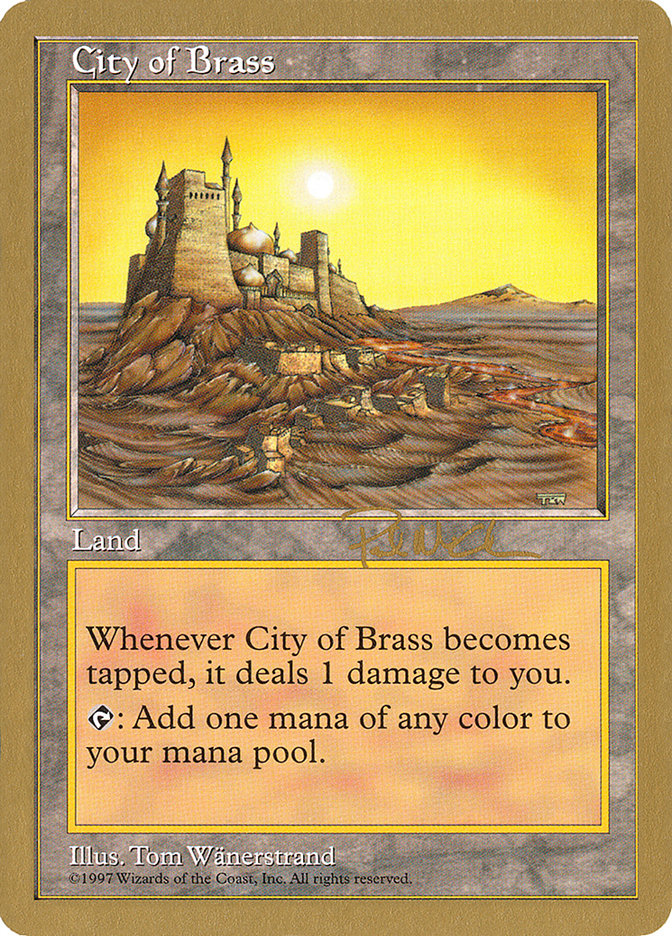 City of Brass (Paul McCabe) [World Championship Decks 1997] | Gear Gaming Fayetteville