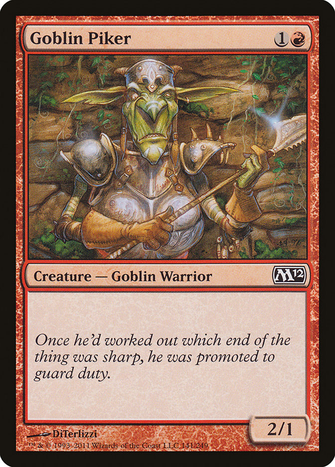 Goblin Piker [Magic 2012] | Gear Gaming Fayetteville