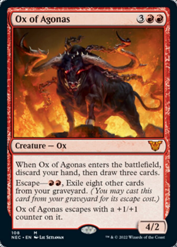 Ox of Agonas [Kamigawa: Neon Dynasty Commander] | Gear Gaming Fayetteville