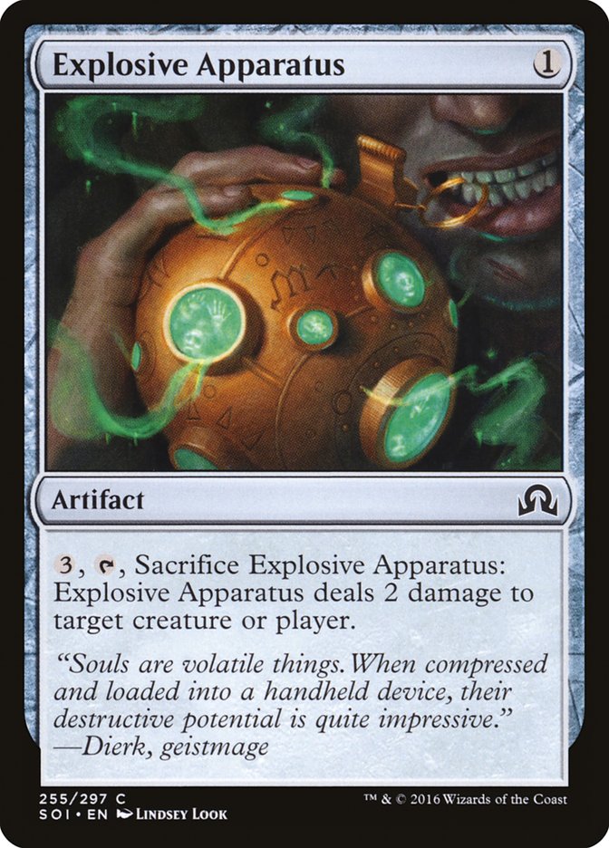 Explosive Apparatus [Shadows over Innistrad] | Gear Gaming Fayetteville