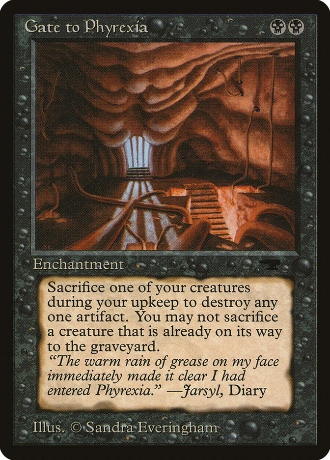 Gate to Phyrexia [Antiquities] | Gear Gaming Fayetteville