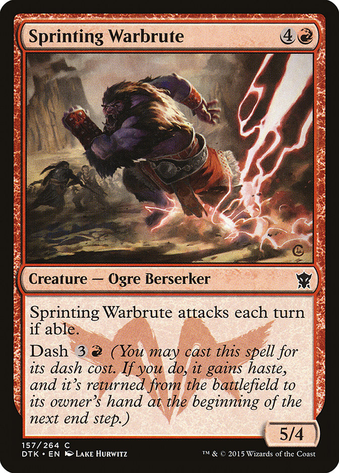 Sprinting Warbrute [Dragons of Tarkir] | Gear Gaming Fayetteville