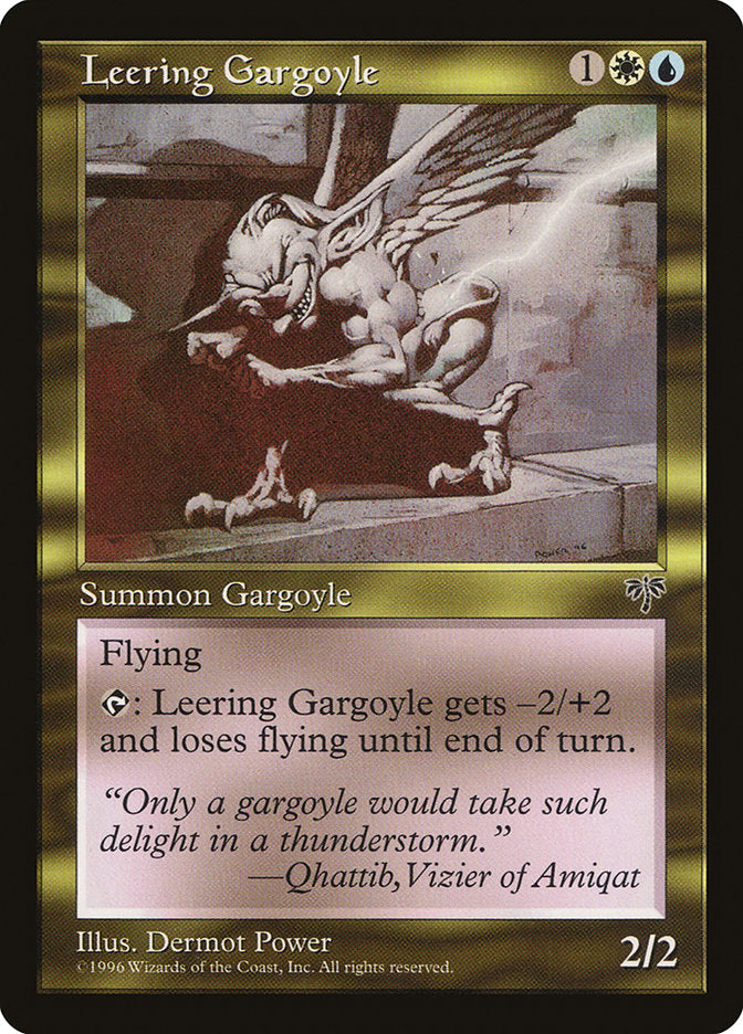 Leering Gargoyle [Mirage] | Gear Gaming Fayetteville