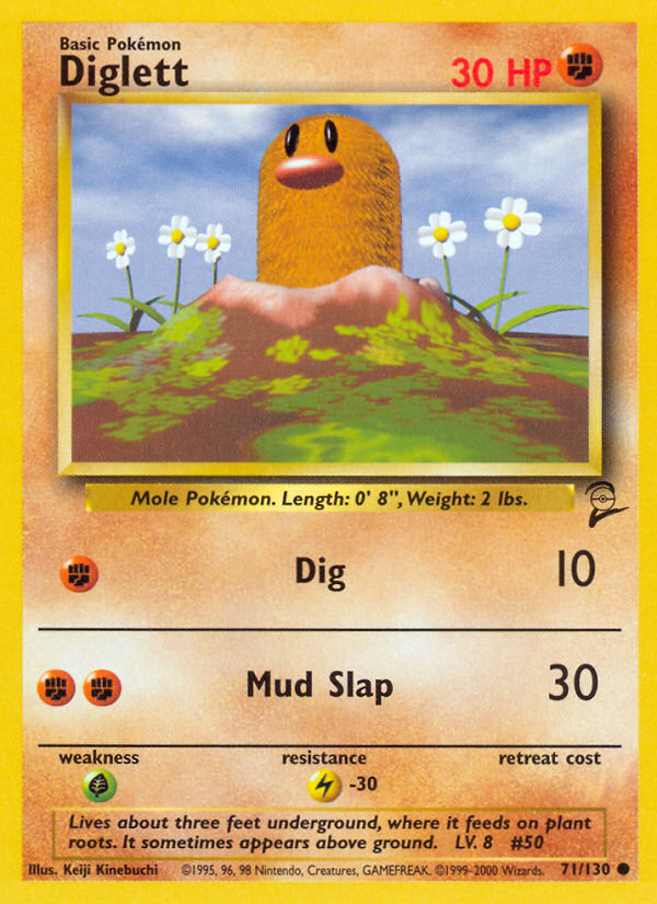 Diglett (71/130) [Base Set 2] | Gear Gaming Fayetteville