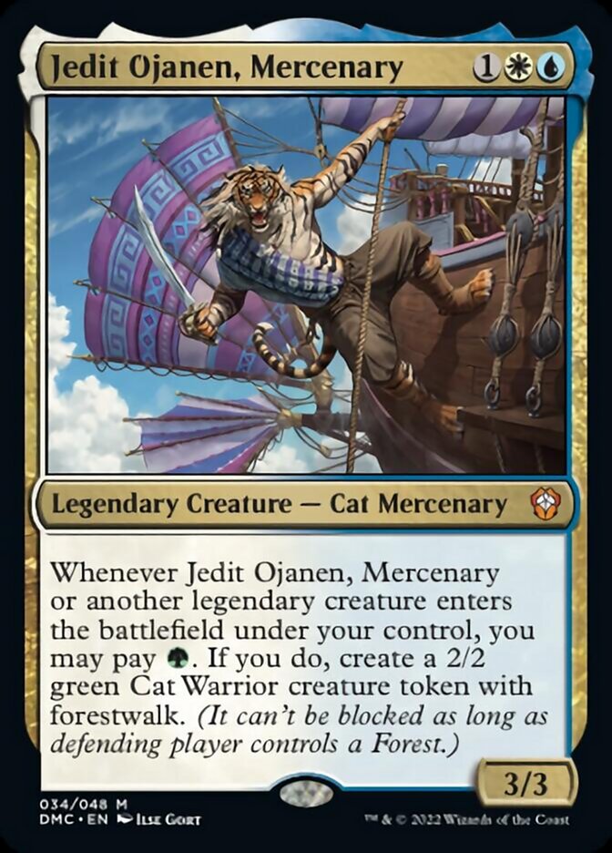 Jedit Ojanen, Mercenary [Dominaria United Commander] | Gear Gaming Fayetteville