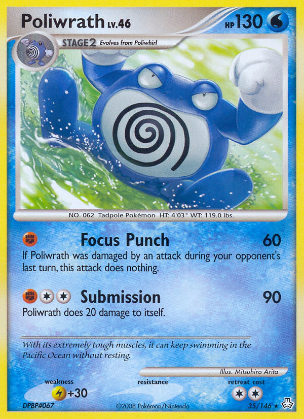 Poliwrath (35/146) [Diamond & Pearl: Legends Awakened] | Gear Gaming Fayetteville