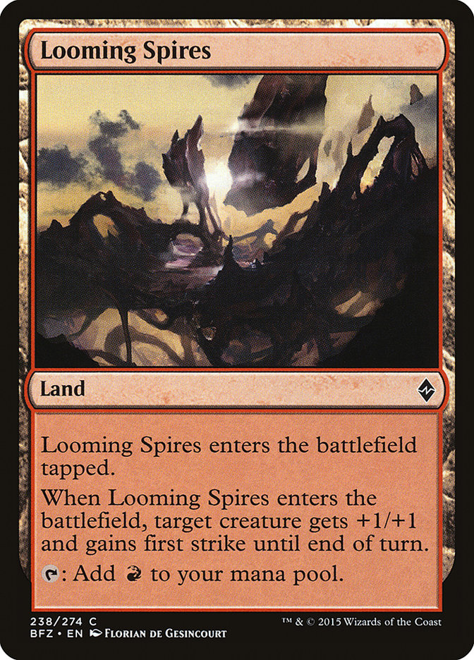 Looming Spires [Battle for Zendikar] | Gear Gaming Fayetteville