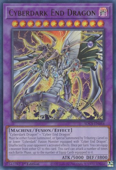 Cyberdark End Dragon [SDCS-EN044] Ultra Rare | Gear Gaming Fayetteville