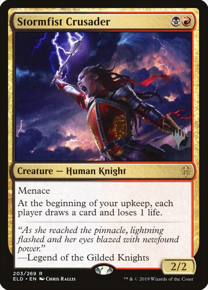 Stormfist Crusader (Promo Pack) [Throne of Eldraine Promos] | Gear Gaming Fayetteville