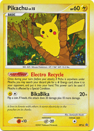 Pikachu (DP16) [Countdown Calendar Promos] | Gear Gaming Fayetteville