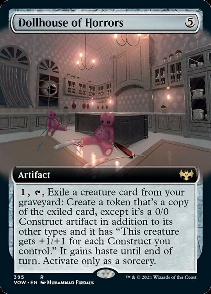 Dollhouse of Horrors (Extended Art) [Innistrad: Crimson Vow] | Gear Gaming Fayetteville