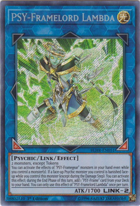 PSY-Framelord Lambda [BLHR-EN051] Secret Rare | Gear Gaming Fayetteville