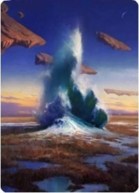 Flooded Strand Art Card [Zendikar Rising Art Series] | Gear Gaming Fayetteville