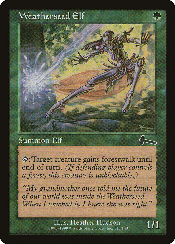 Weatherseed Elf [Urza's Legacy] | Gear Gaming Fayetteville