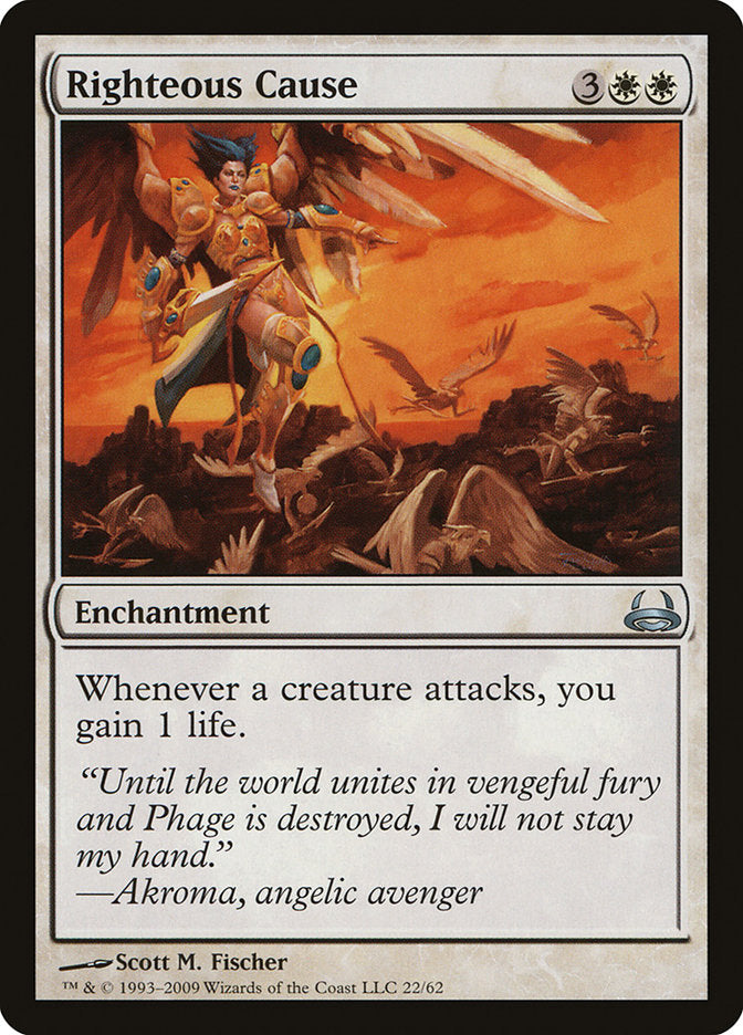 Righteous Cause [Duel Decks: Divine vs. Demonic] | Gear Gaming Fayetteville