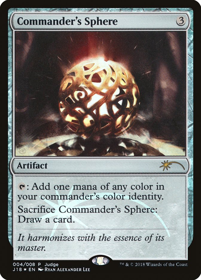 Commander's Sphere [Judge Gift Cards 2018] | Gear Gaming Fayetteville