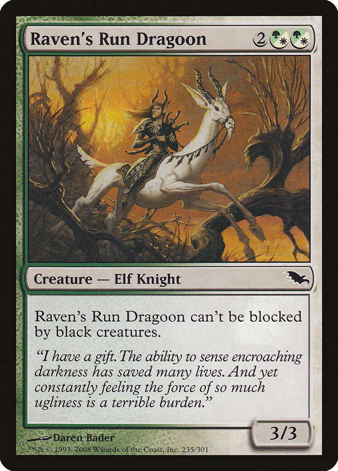 Raven's Run Dragoon [Shadowmoor] | Gear Gaming Fayetteville