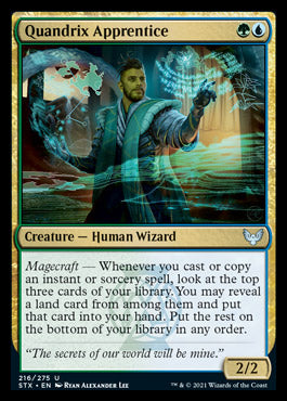 Quandrix Apprentice [Strixhaven: School of Mages] | Gear Gaming Fayetteville