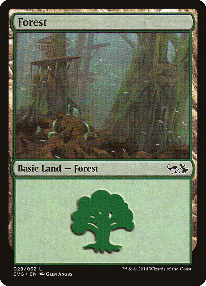 Forest (28) (Elves vs. Goblins) [Duel Decks Anthology] | Gear Gaming Fayetteville