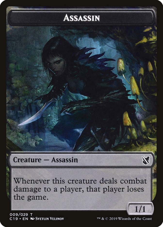 Assassin Token [Commander 2019 Tokens] | Gear Gaming Fayetteville