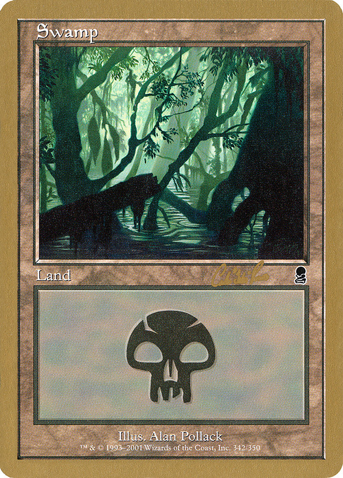 Swamp (cr342) (Carlos Romao) [World Championship Decks 2002] | Gear Gaming Fayetteville