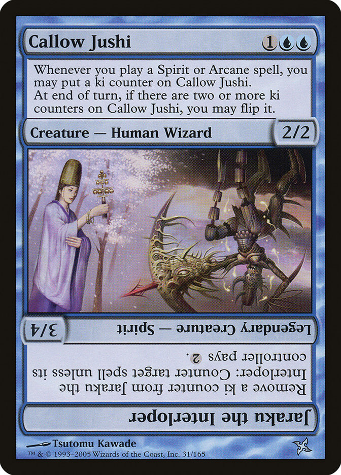 Callow Jushi // Jaraku the Interloper [Betrayers of Kamigawa] | Gear Gaming Fayetteville