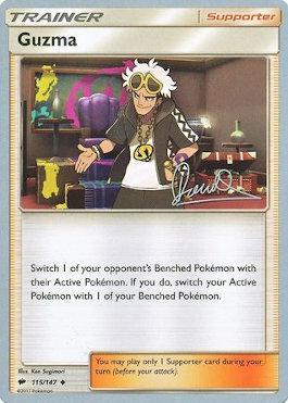 Guzma (115/147) (Infinite Force - Diego Cassiraga) [World Championships 2017] | Gear Gaming Fayetteville