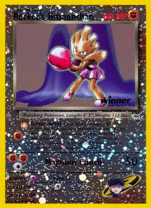 Rocket's Hitmonchan (9) (Winner) [Best of Promos] | Gear Gaming Fayetteville