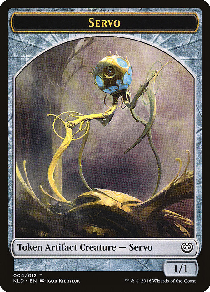 Servo Token (004/012) [Kaladesh Tokens] | Gear Gaming Fayetteville