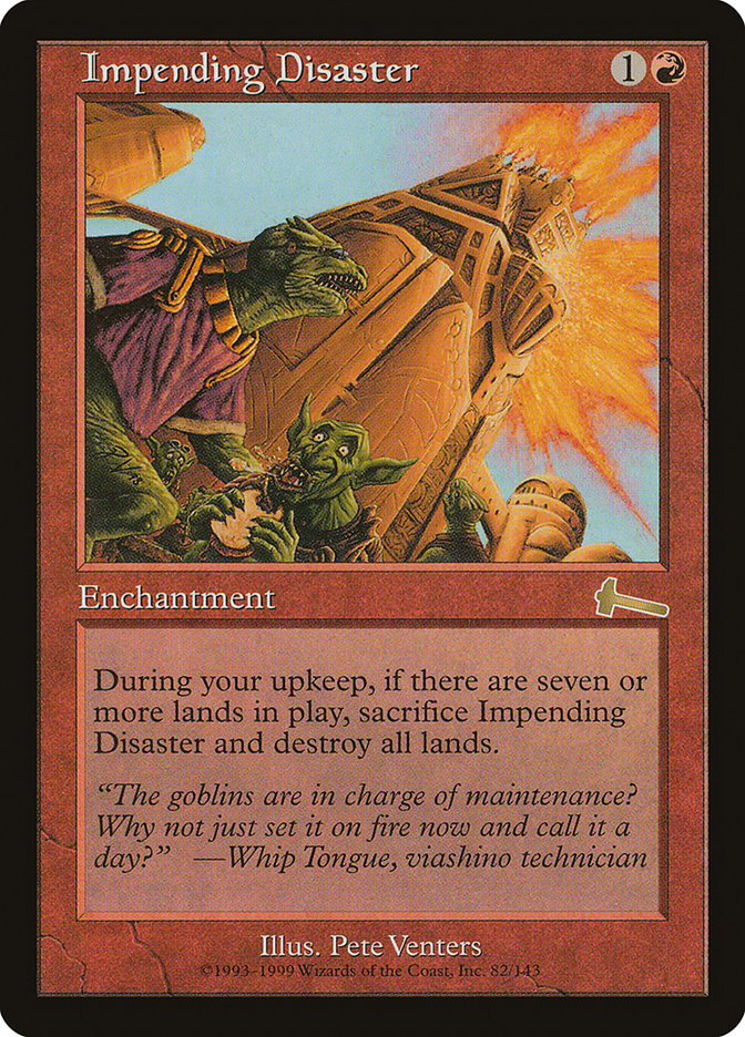 Impending Disaster [Urza's Legacy] | Gear Gaming Fayetteville